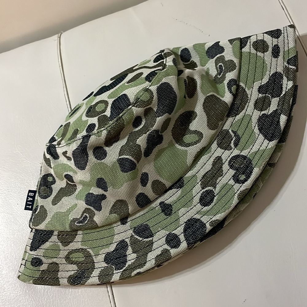 New Camo Bait Script Bucket Hat - image 3